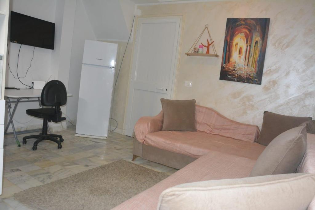 Appartement s1 vue mer à la marsa