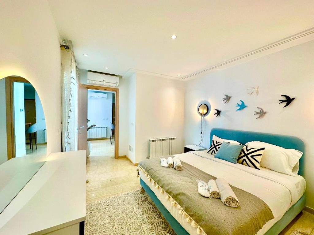 Superbe logement luxueux aux Jardins de Carthage